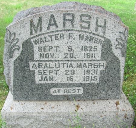 MARSH, WALTER F.  (WALTER FREDERICK) - Audubon County, Iowa | WALTER F.  (WALTER FREDERICK) MARSH 