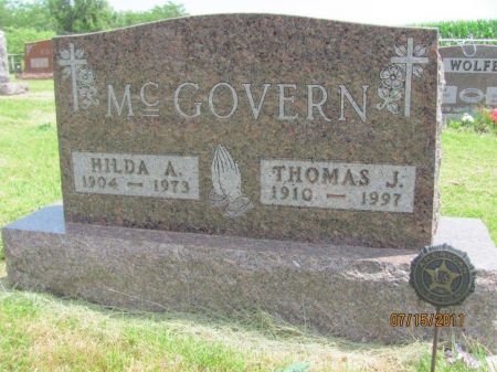 CANNON MCGOVERN, HILDA A. - Audubon County, Iowa | HILDA A. CANNON MCGOVERN 