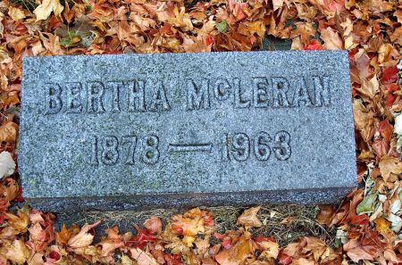 MCLERAN, BERTHA   (SARAH BERTHA) - Audubon County, Iowa | BERTHA   (SARAH BERTHA) MCLERAN 