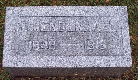 MENDENHALL, H.   (HIRAM) - Audubon County, Iowa | H.   (HIRAM) MENDENHALL 