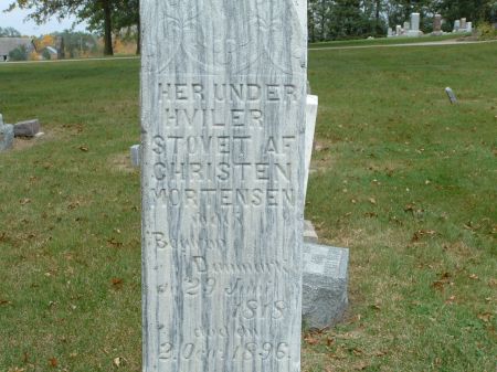 MORTENSEN, CHRISTEN - Audubon County, Iowa | CHRISTEN MORTENSEN 