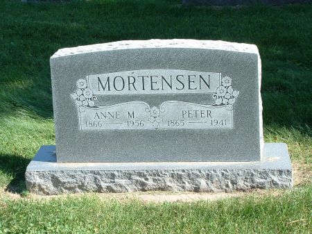 MORTENSEN, PETER - Audubon County, Iowa | PETER MORTENSEN 