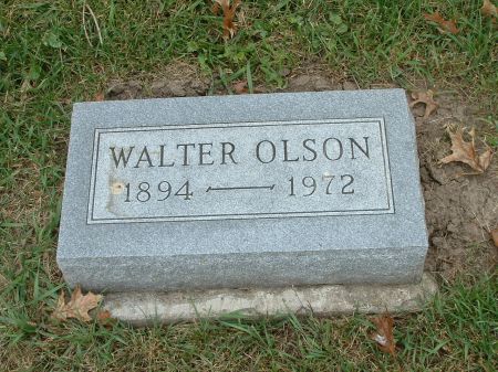 OLSON, WALTER - Audubon County, Iowa | WALTER OLSON 