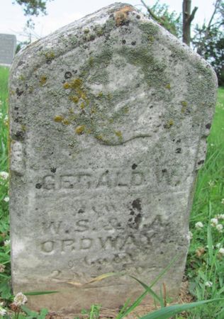 ORDWAY, GERALD W. - Audubon County, Iowa | GERALD W. ORDWAY 