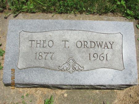 ORDWAY, THEO T. - Audubon County, Iowa | THEO T. ORDWAY 