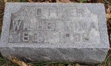 PORSCH, WILHELMINA - Audubon County, Iowa | WILHELMINA PORSCH 