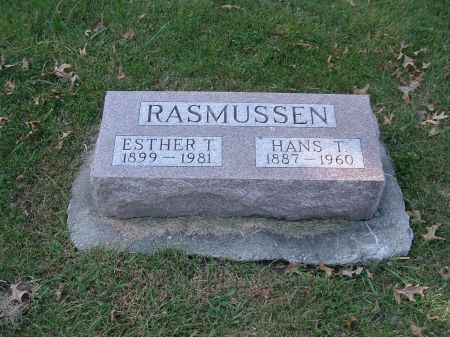 RASMUSSEN, HANS T. - Audubon County, Iowa | HANS T. RASMUSSEN 