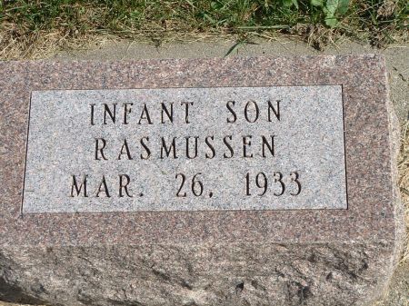 RASMUSSEN, INFANT SON - Audubon County, Iowa | INFANT SON RASMUSSEN 