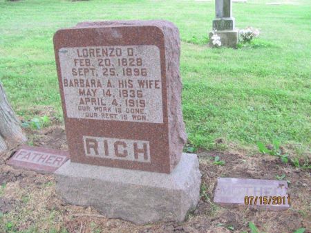 RICH, LORENZO D. - Audubon County, Iowa | LORENZO D. RICH 