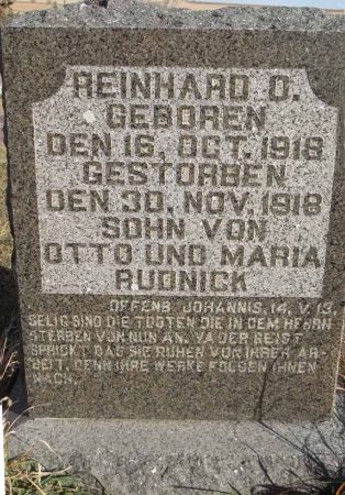 RUDNICK, REINHARD O. - Audubon County, Iowa | REINHARD O. RUDNICK 
