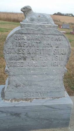 SHAW, INFANT SON - Audubon County, Iowa | INFANT SON SHAW 