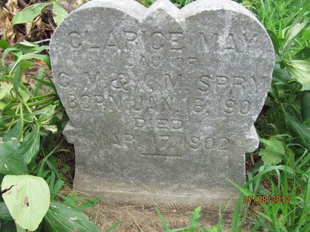 SPRY, CLARICE MAY - Audubon County, Iowa | CLARICE MAY SPRY 