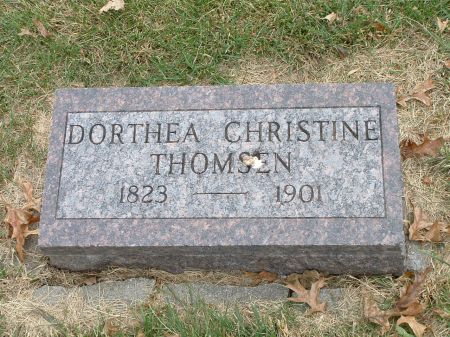 THOMSEN, DORTHEA CHRISTINE - Audubon County, Iowa | DORTHEA CHRISTINE THOMSEN 