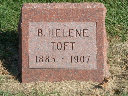 TOFT, B. HELENE - Audubon County, Iowa | B. HELENE TOFT 