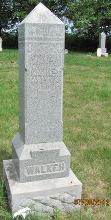 VAN SLYKE WALKER, IDA E. - Audubon County, Iowa | IDA E. VAN SLYKE WALKER 