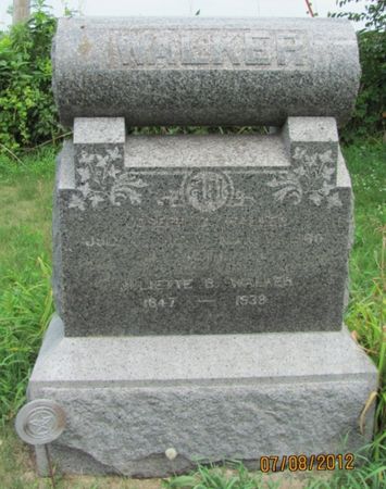 WALKER, JULIETTE B.   (JULIETTE W. BOWEN) - Audubon County, Iowa | JULIETTE B.   (JULIETTE W. BOWEN) WALKER 