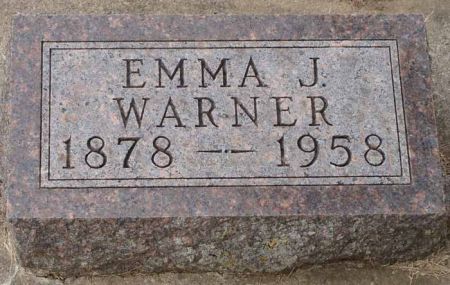 WARNER, EMMA J. - Audubon County, Iowa | EMMA J. WARNER 