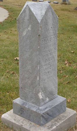 WILSON, MARY - Audubon County, Iowa | MARY WILSON 