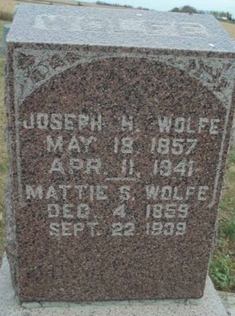 WOLFE, JOSEPH H. - Audubon County, Iowa | JOSEPH H. WOLFE 