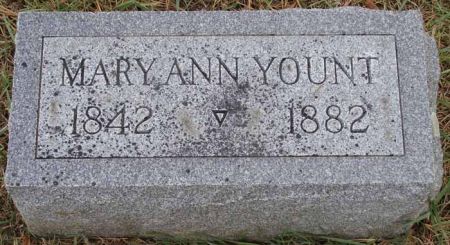 YOUNT, MARY ANN - Audubon County, Iowa | MARY ANN YOUNT 
