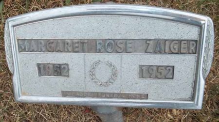 ZAIGER, MARGARET ROSE - Audubon County, Iowa | MARGARET ROSE ZAIGER 