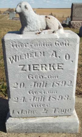 ZIERKE, WILHELM A. O. - Audubon County, Iowa | WILHELM A. O. ZIERKE 