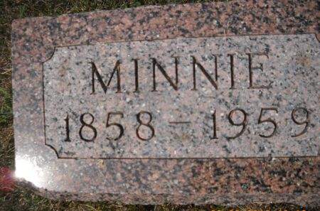 ADAMS, MINNIE - Benton County, Iowa | MINNIE ADAMS 