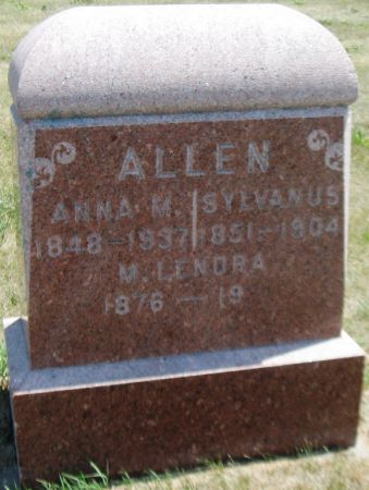 ALLEN, SYLVANUS - Benton County, Iowa | SYLVANUS ALLEN 