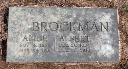 BROCKMAN, ALICE - Benton County, Iowa | ALICE BROCKMAN 