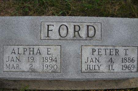 FORD, PETER THOMPSON - Benton County, Iowa | PETER THOMPSON FORD 