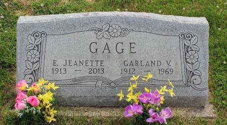 GAGE, GARLAND VIRGIL - Benton County, Iowa | GARLAND VIRGIL GAGE 