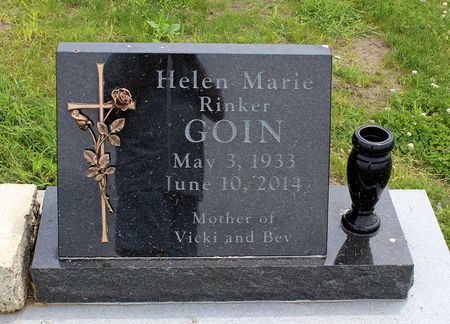RINKER GOIN, HELEN MARIE - Benton County, Iowa | HELEN MARIE RINKER GOIN 