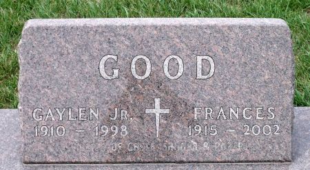 GOOD, GAYLEN - Benton County, Iowa | GAYLEN GOOD 
