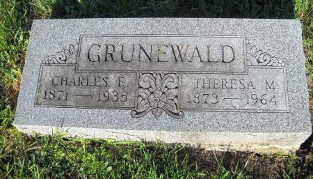 GRUNEWALD, CHARLES ERNEST - Benton County, Iowa | CHARLES ERNEST GRUNEWALD 
