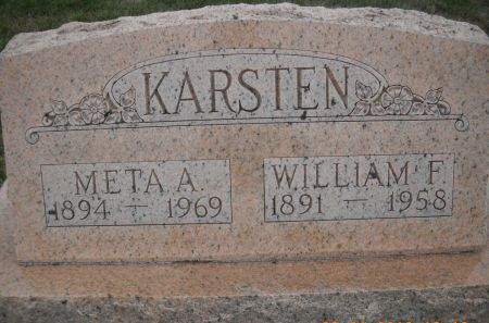 KARSTEN, WILLIAM FREDRICK - Benton County, Iowa | WILLIAM FREDRICK KARSTEN 