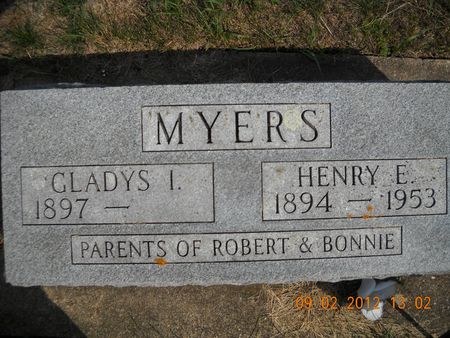 MYERS, HENRY ERNEST - Benton County, Iowa | HENRY ERNEST MYERS 
