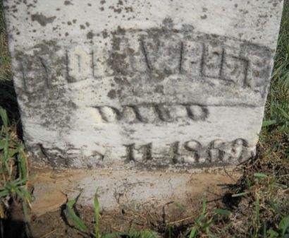 VAUGHAN PEET, LYDIA - Benton County, Iowa | LYDIA VAUGHAN PEET 