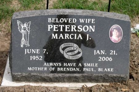 PETERSON, MARCIA J. - Benton County, Iowa | MARCIA J. PETERSON 