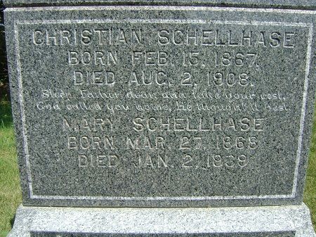 SCHELLHASE, MARY - Benton County, Iowa | MARY SCHELLHASE 