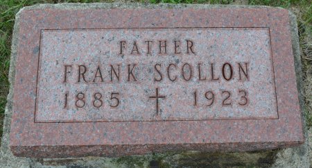SCOLLON, FRANK JAMES - Benton County, Iowa | FRANK JAMES SCOLLON 