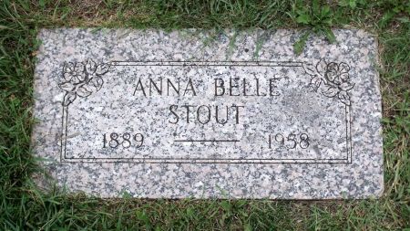 STOUT, ANNA BELLE - Benton County, Iowa | ANNA BELLE STOUT 