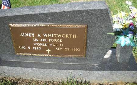 WHITWORTH, ALVEY ALBERTIS - Benton County, Iowa | ALVEY ALBERTIS WHITWORTH 