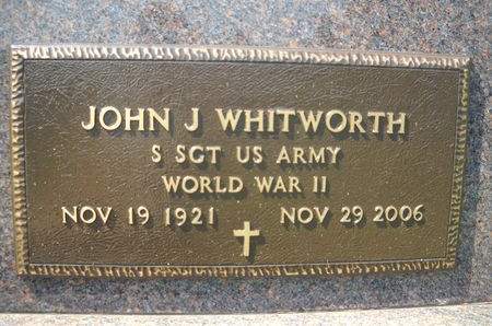 WHITWORTH, JOHN J - Benton County, Iowa | JOHN J WHITWORTH 