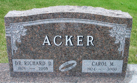 FERGUSON ACKER, CAROL M. - Black Hawk County, Iowa | CAROL M. FERGUSON ACKER 