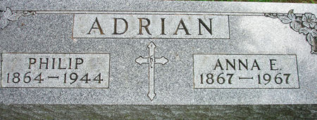 ADRIAN, ANNA E. - Black Hawk County, Iowa | ANNA E. ADRIAN 