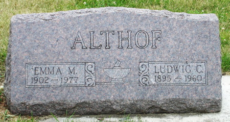 ALTHOF, LUDWIG C. - Black Hawk County, Iowa | LUDWIG C. ALTHOF 