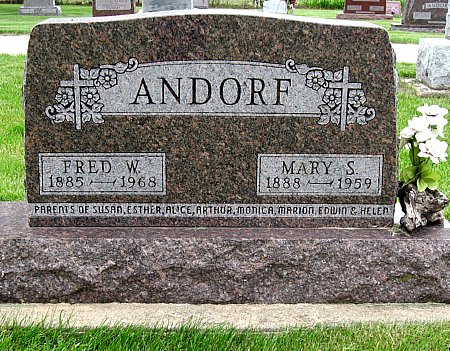ANDORF, FRED W. - Black Hawk County, Iowa | FRED W. ANDORF 