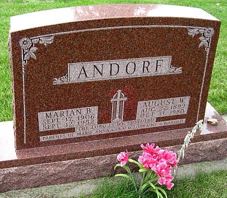 ANDORF, MARIAN B. - Black Hawk County, Iowa | MARIAN B. ANDORF 