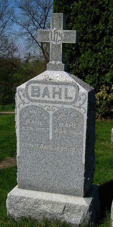 BAHL, JULIA A. - Black Hawk County, Iowa | JULIA A. BAHL 