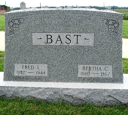 BAST, BERTHA C. - Black Hawk County, Iowa | BERTHA C. BAST 